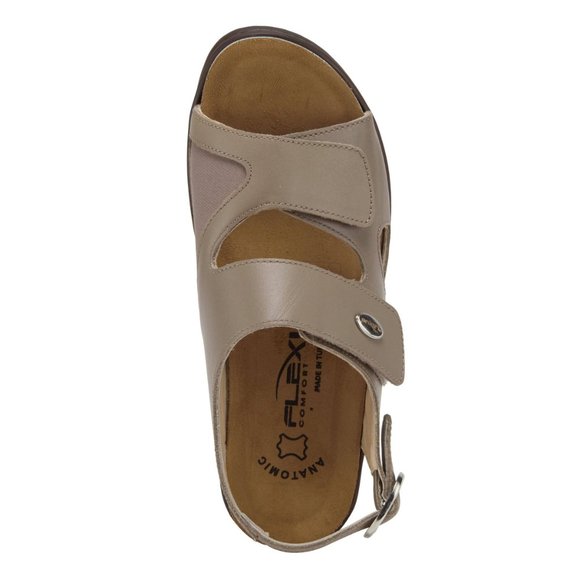 Spring Step Shoes Flexus Aksamala Slingback Sandal DARK TAUPE - Picture 3 of 7